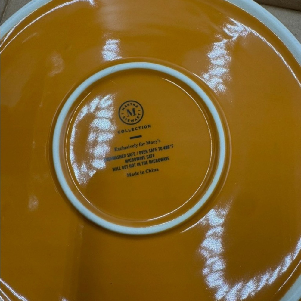 Martha Stewart Pumpkin Pie Keep Baking Dish - Picture 6 of 9